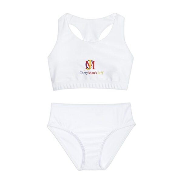 Girls Two Piece Swimsuit (AOP)